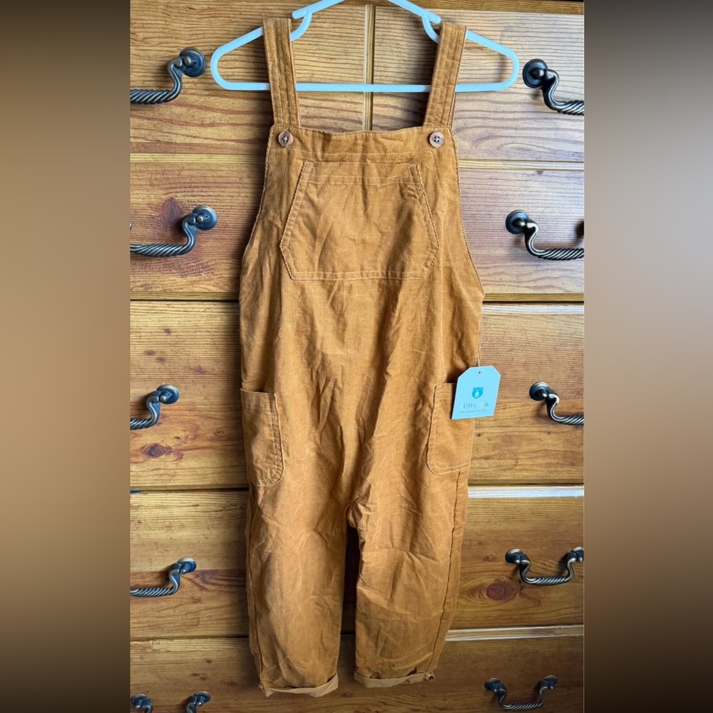 NWT Little Conrad overalls 4T